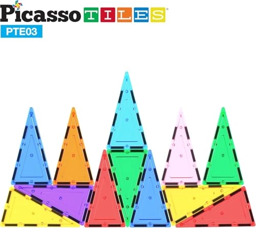 Magnetic Building Block Set - 12pcs