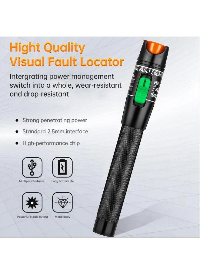 Visual Fault Locator - LC/FC/SC/ST continuity checking