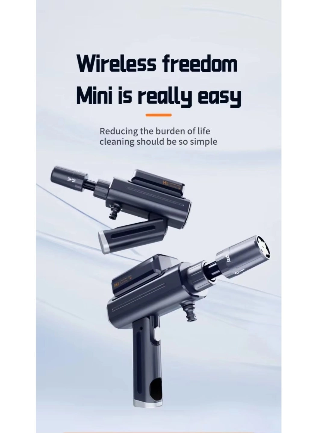 X9 - 5-in-1 Cordless Type-C