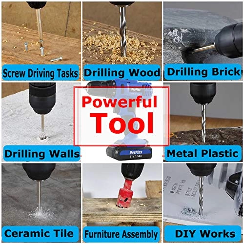 Cordless Drill Driver - 16.8V 1500mAh Set