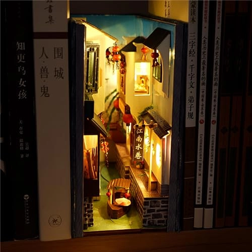 Book Nook Miniature Kit - Jiang Nan Water Alley 1:32