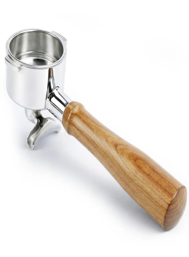 KUCHZUBE Lay-Flat Bottomless Portafilter - 51mm Stainless Steel