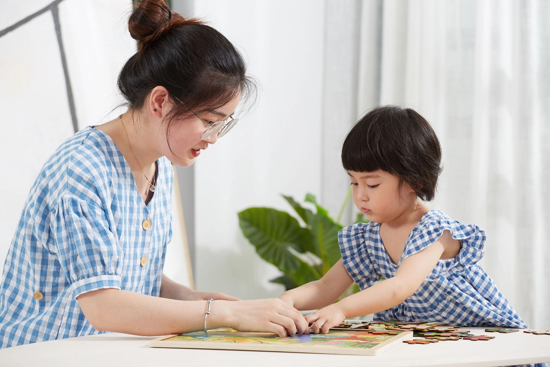 4-Puzzle Set - 3 + 48pcs