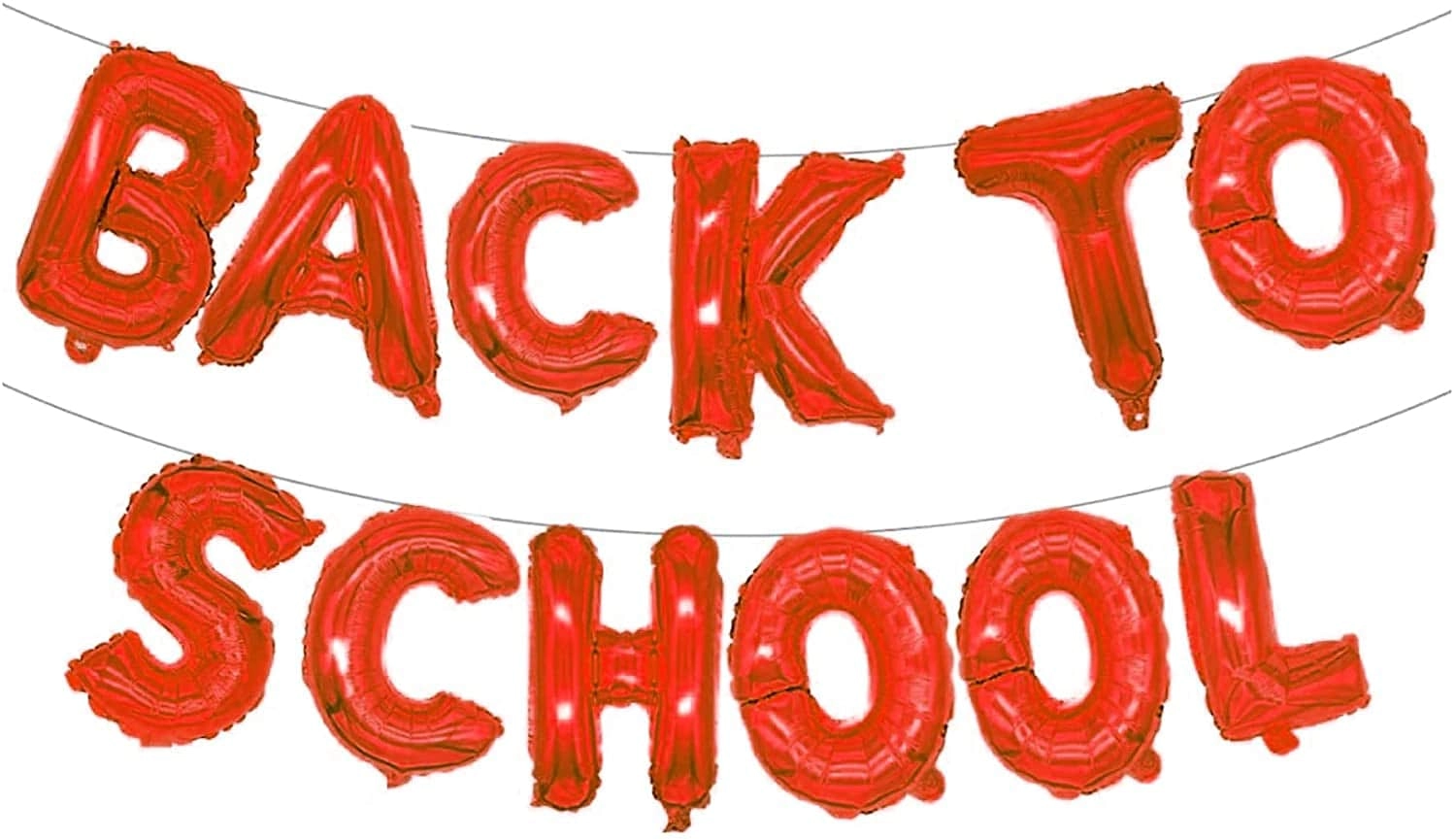 Back To School Foil Balloon - 12pcs