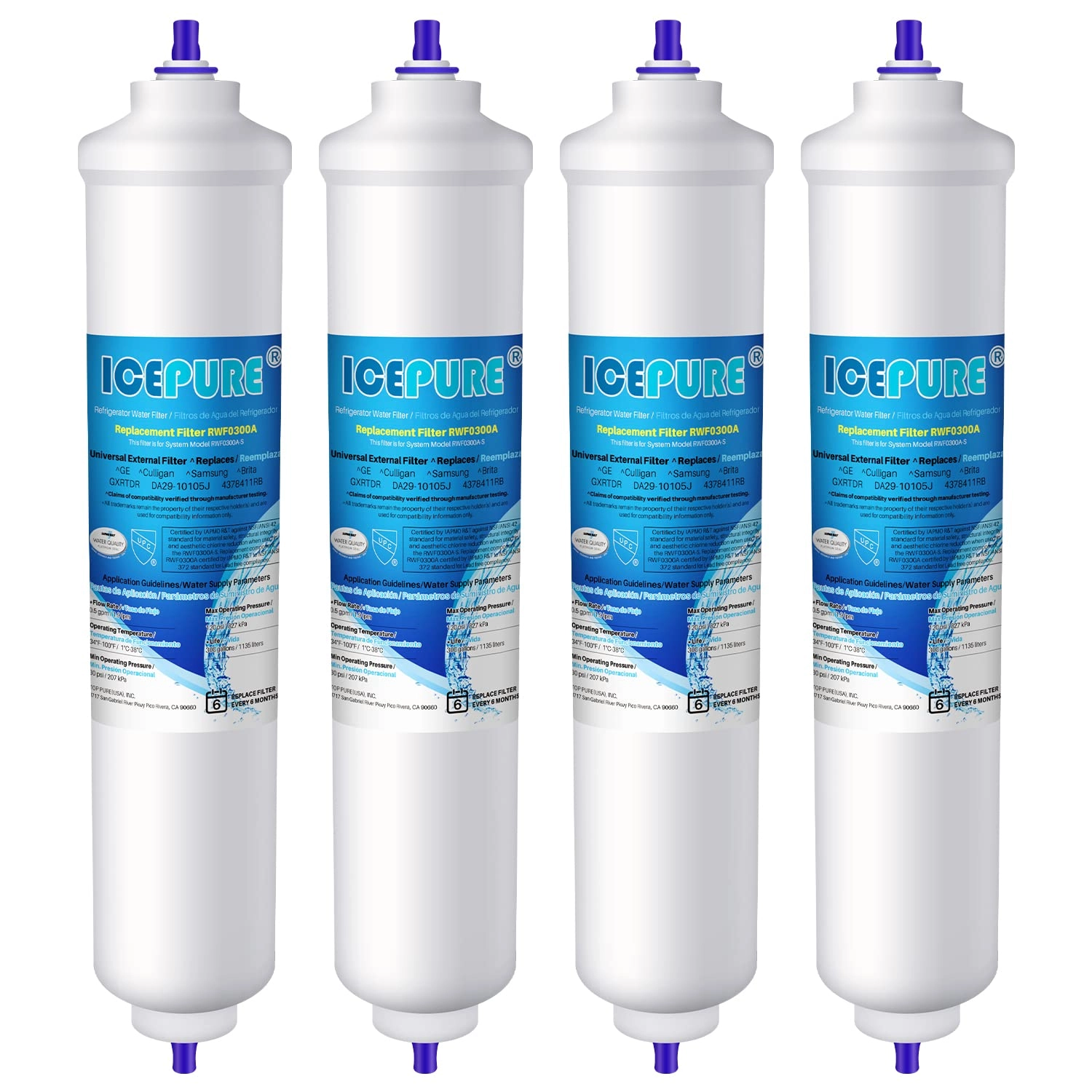 YUNDA Refrigerator Water Filter