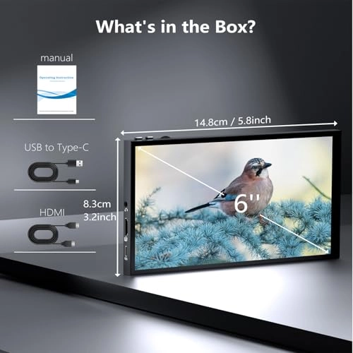 Small Monitor - 6 Inches 2560x1440