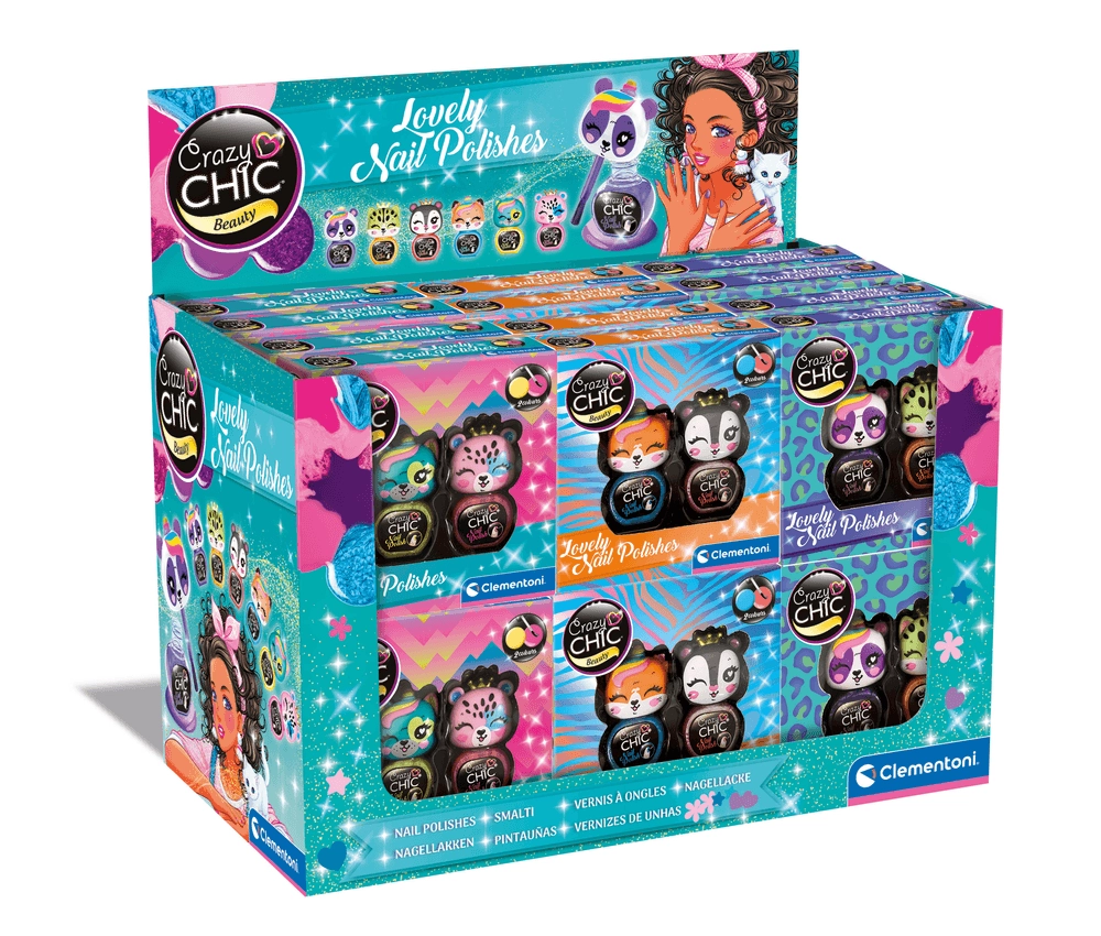 Clementoni Crazy Chic Polish - Pack of 2