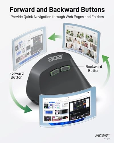 Ergonomic Vertical Mouse - USB A