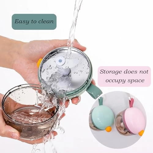 Garlic Chopper - Mini Manual Pull Green-1