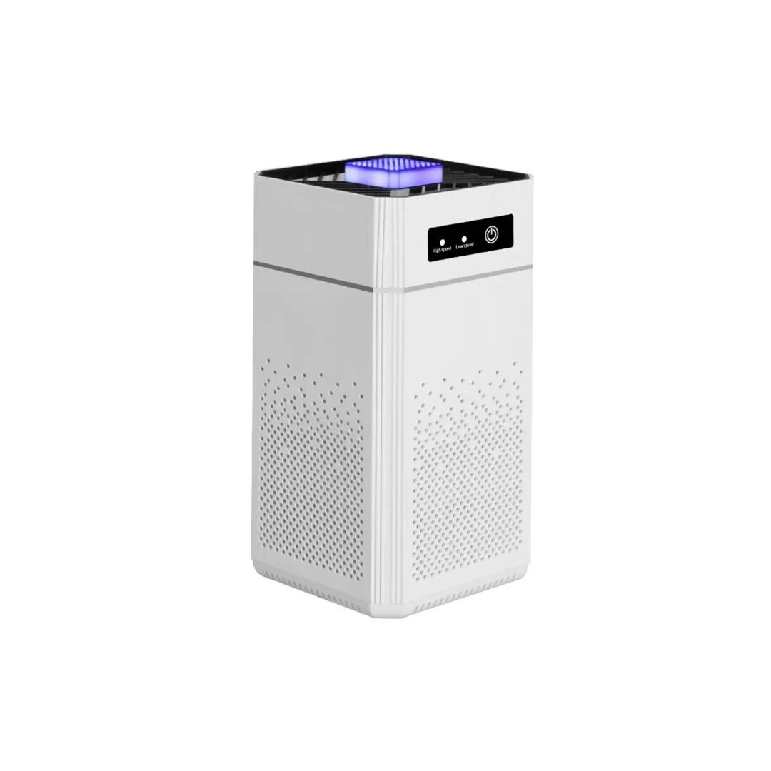 Tradeo Desktop Air Purifier - Negative Ion Technology 3-Speed Settings LED Indicator