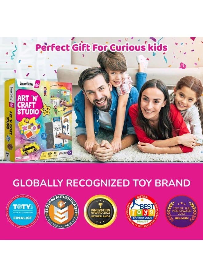 Mega 20+ Art and Craft Activity Kit - 5+ years 159 pcs