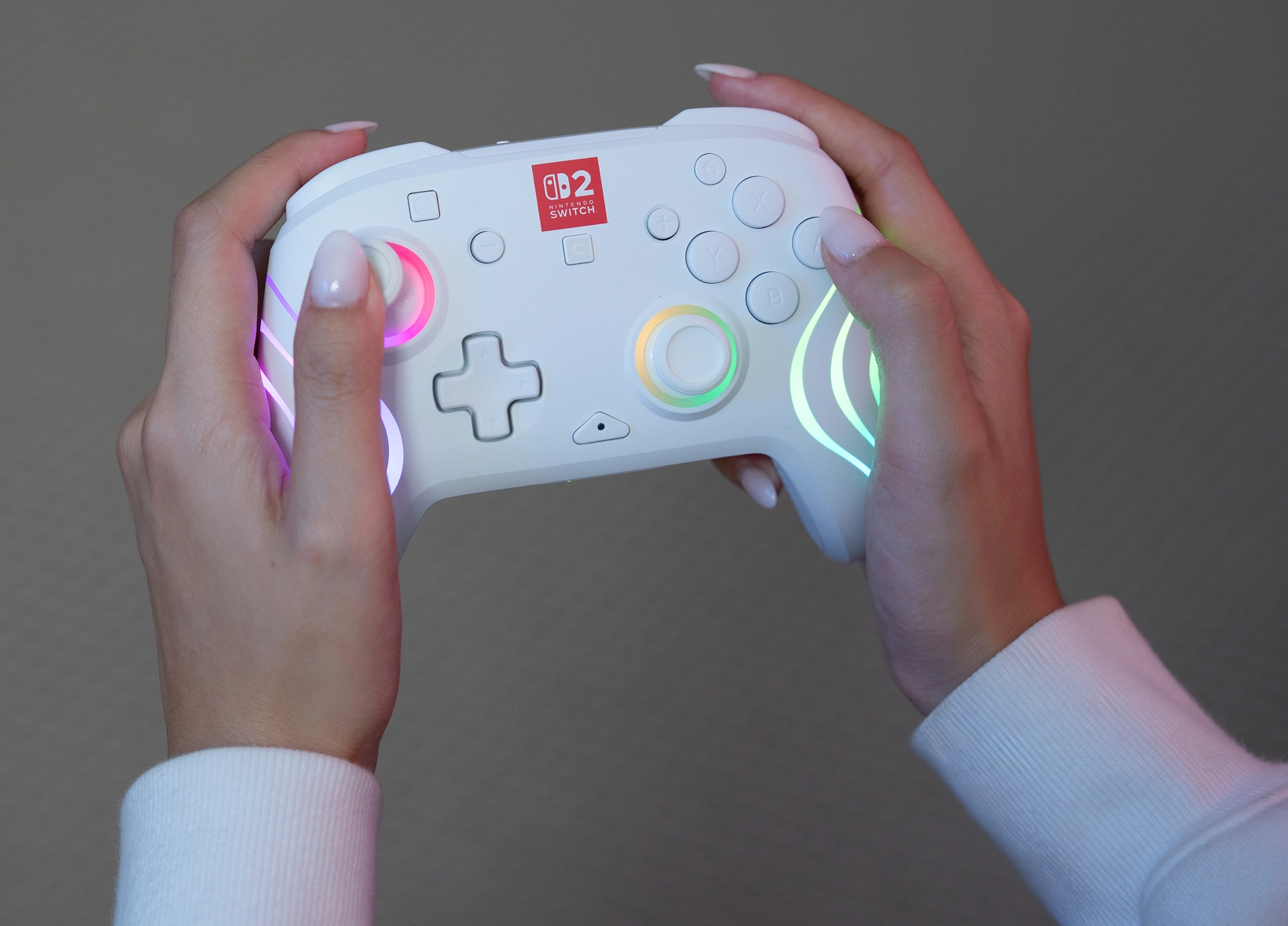 Afterglow RGB Switch 2 Wireless Controller - Clear Switch 2