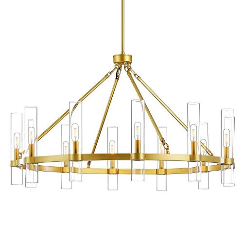 12-Light Chandelier - 3000K Dimmable