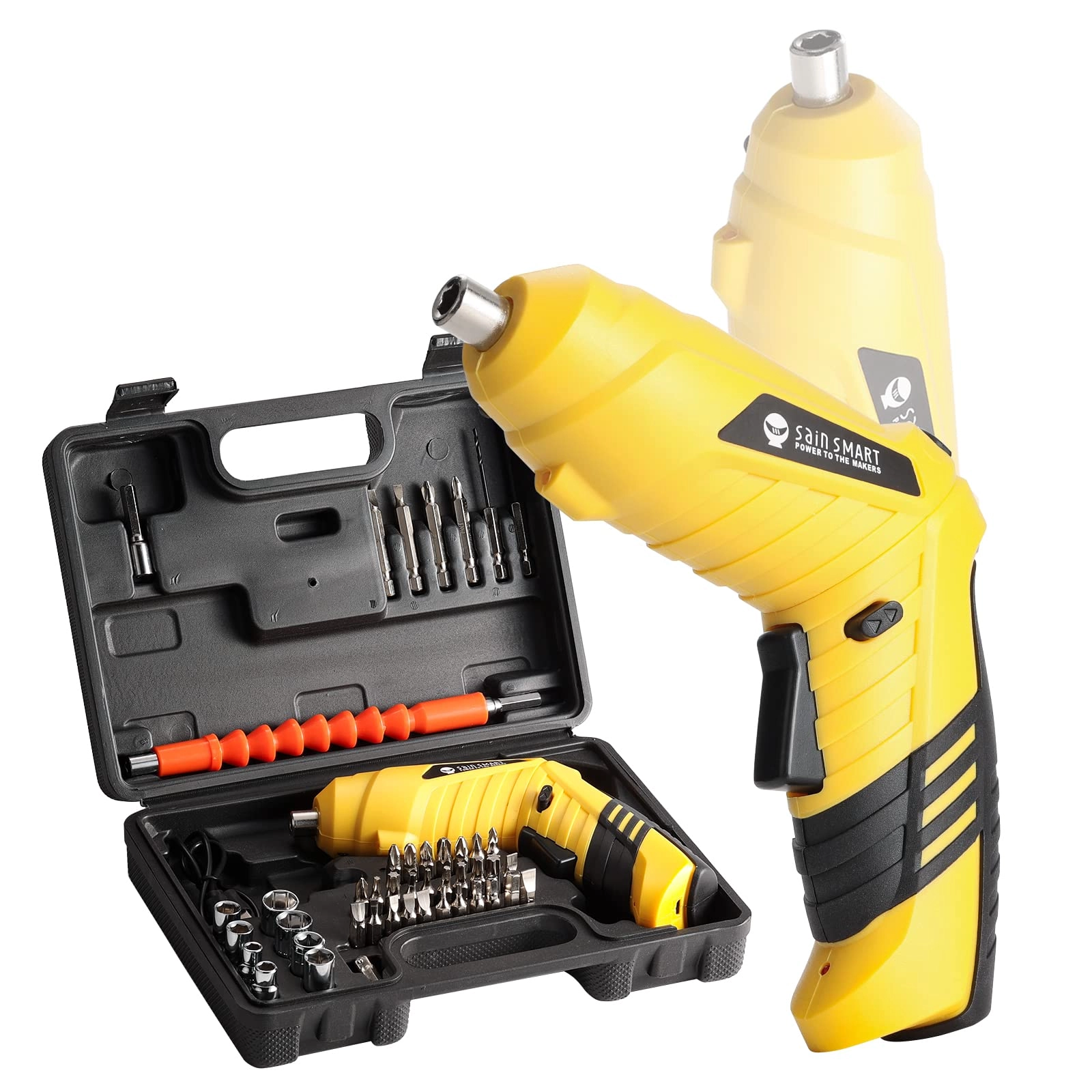 SainSmart Cordless Electronic Screwdriver - 1300 Milliamp Hours