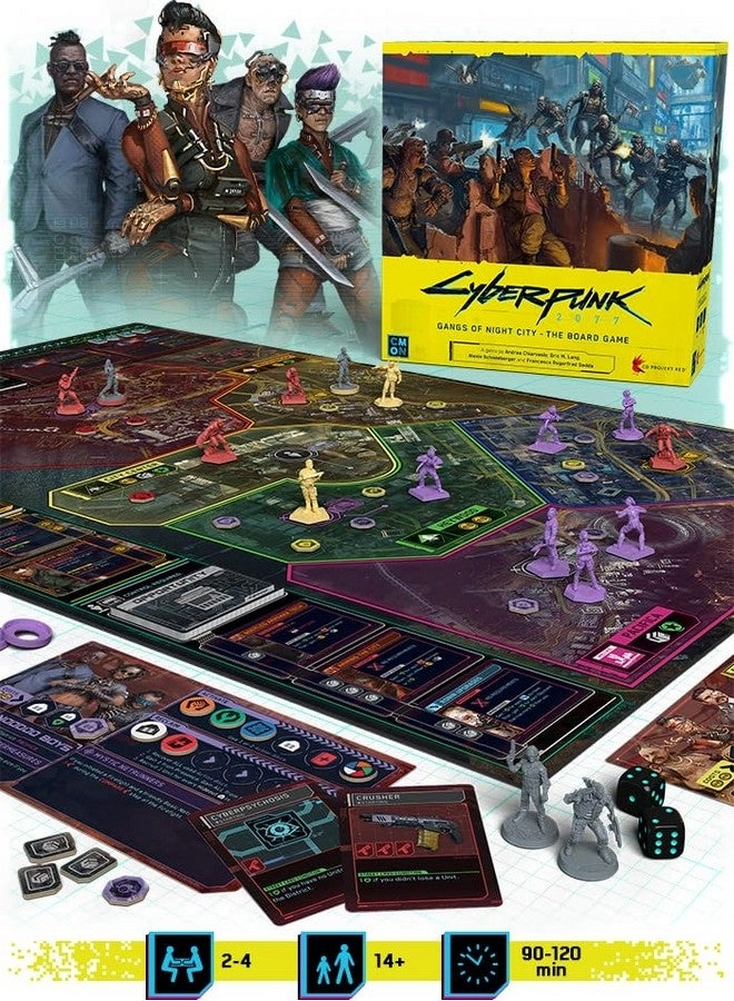 Cyberpunk 2077: Gangs Of Night City - Board Game