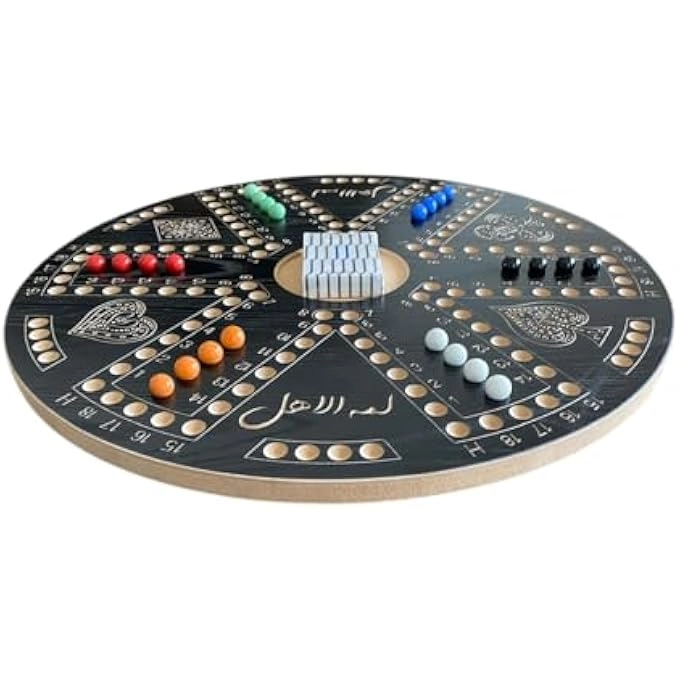 JACKROOJOKER JAKAROO - Double-Sided Marbles Cards Carrying Bag