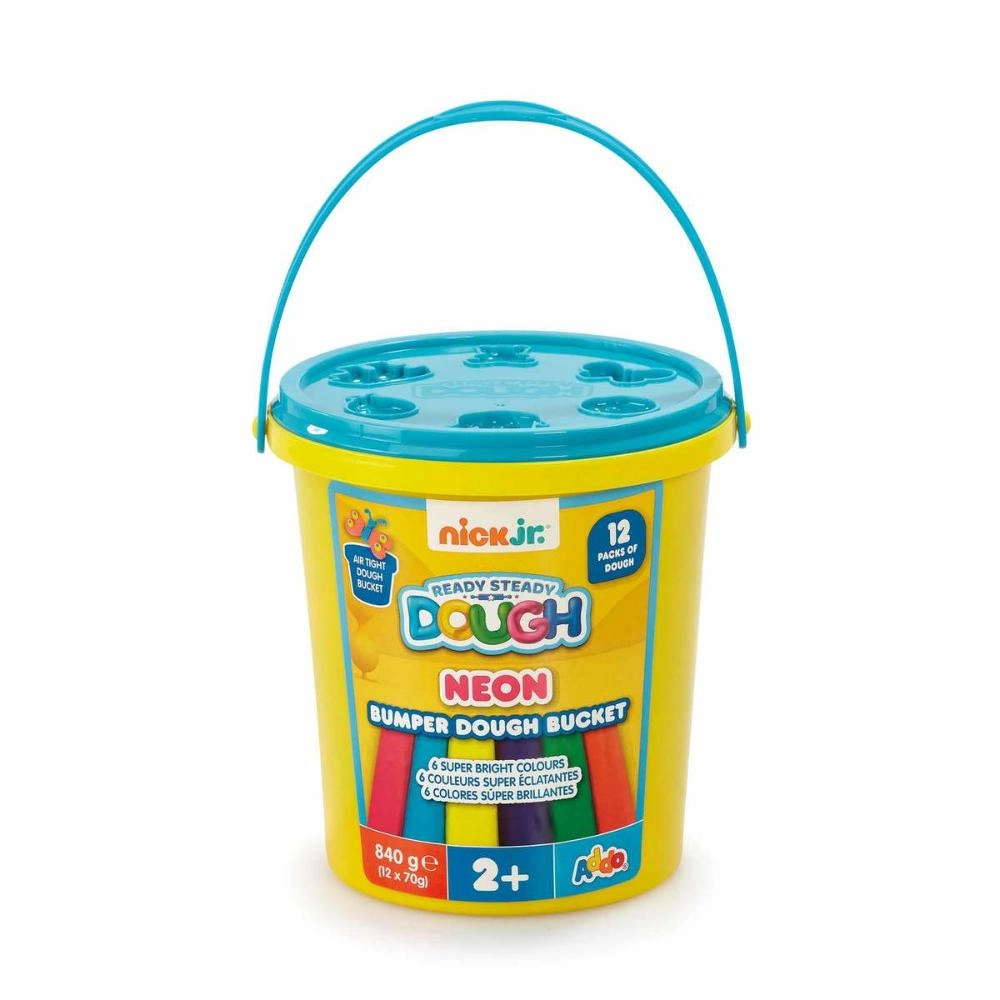 Nick Junior Neon Bumper Play Dough Bucket - 2+ 12 piece(s)