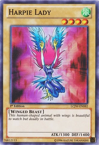 Yu-Gi-Oh! Harpie Lady LCJW-EN082 - Legendary Collection 4 1st Edition