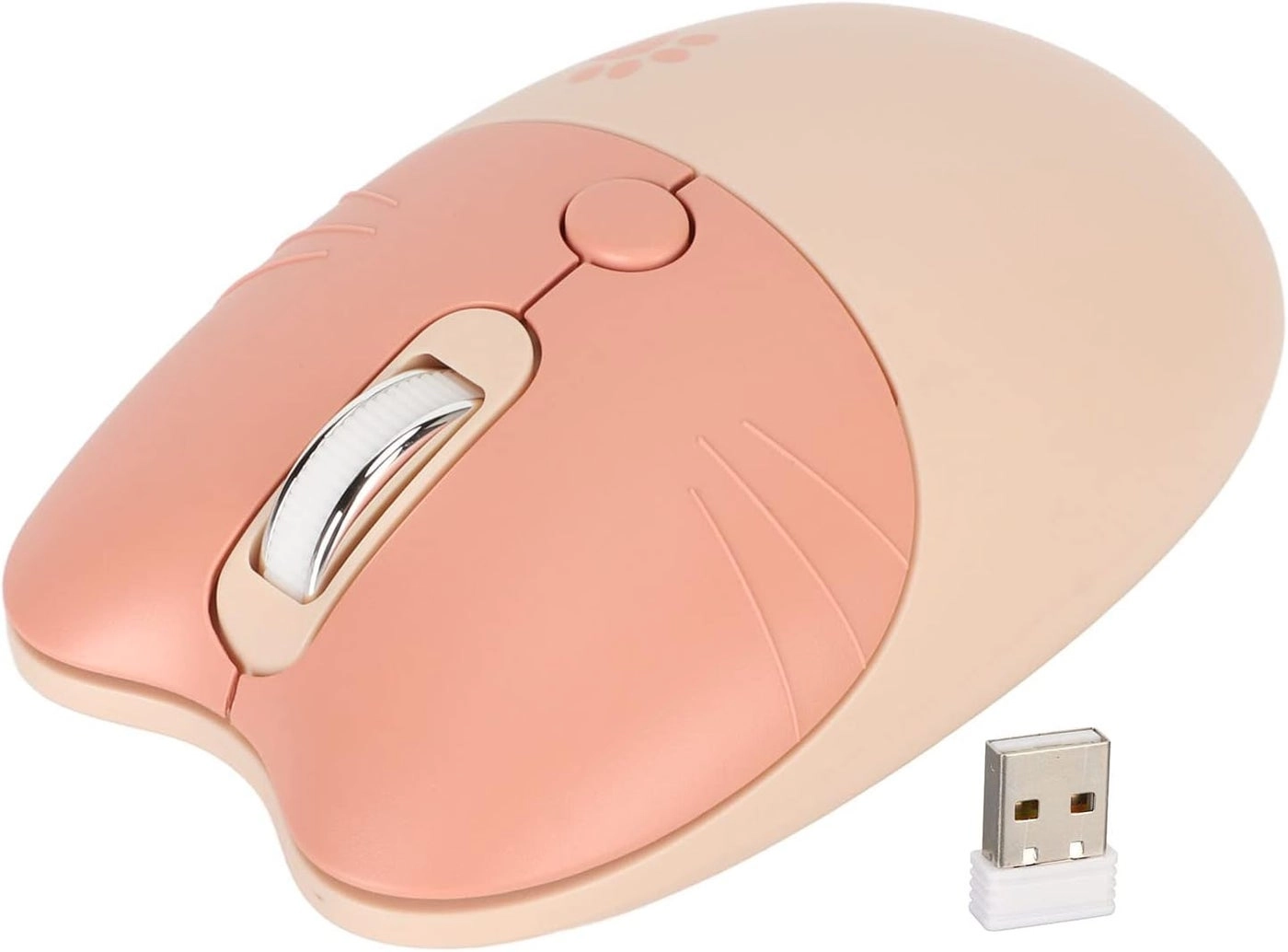Cat Compact Silent Mouse - Bluetooth/Dongle