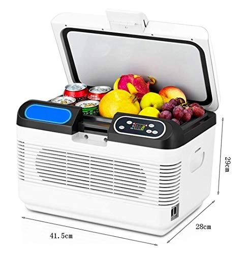 mini portable refrigerator - digital thermostat dual-use