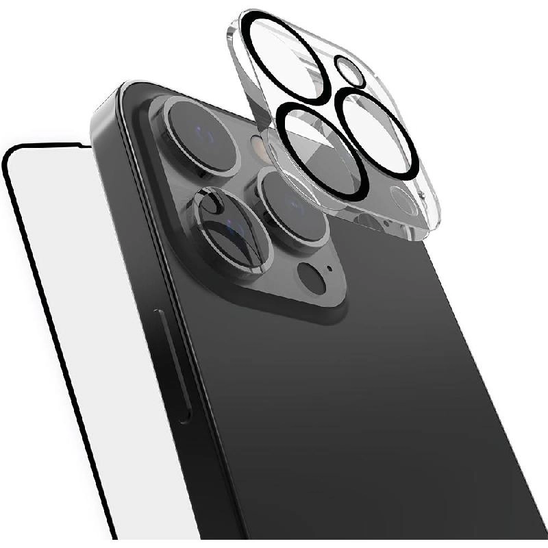 Raptic Tempered Glass - iPhone 15 Plus 0.33mm 9H + Camera Lens Protector - 99% Transparency