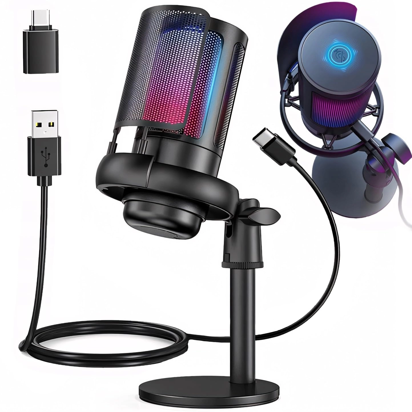 Retoo ER1190 USB Microphone