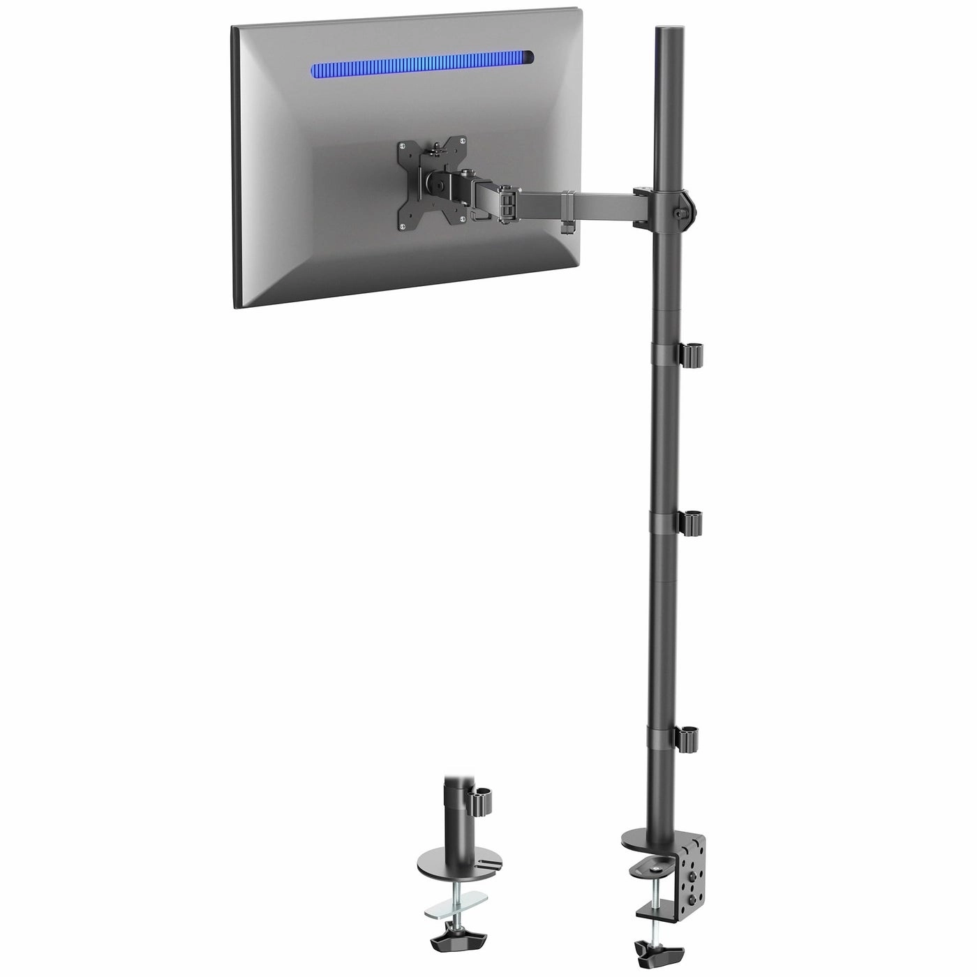 Single Monitor Desk Mount - Single-arm 13 to 32 inch 75x75mm 100x100mm