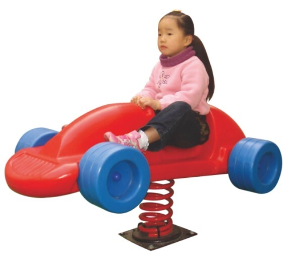 Rainbow Toys Rocking Spring SeeSaw - Sport Car 54x45x77cm