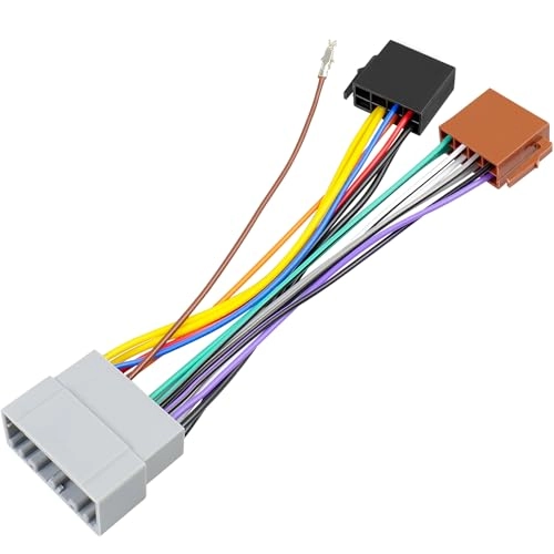 JAYUBIEN Radio Wiring Harness Adapter - Jeep Dodge Chrysler