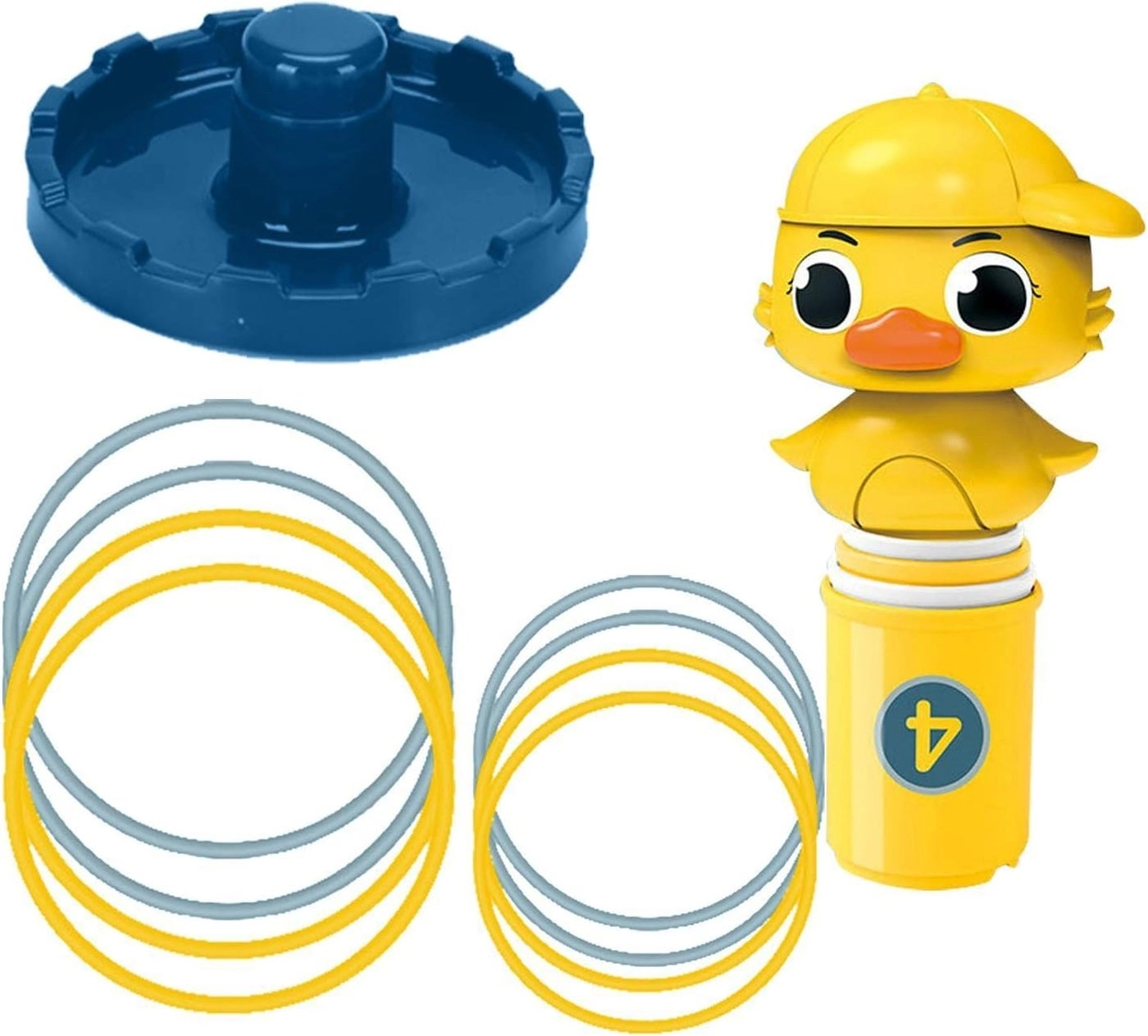 Stacking Cups Cartoon Duck - 4 pieces