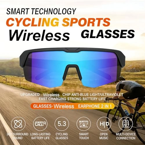 Bluetooth Cycling Glasses