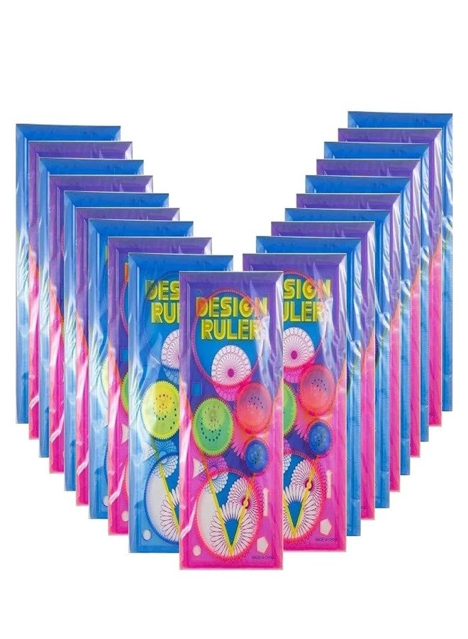 Promote Mandala Geometric Creation Ruler - 20 pcs Kit