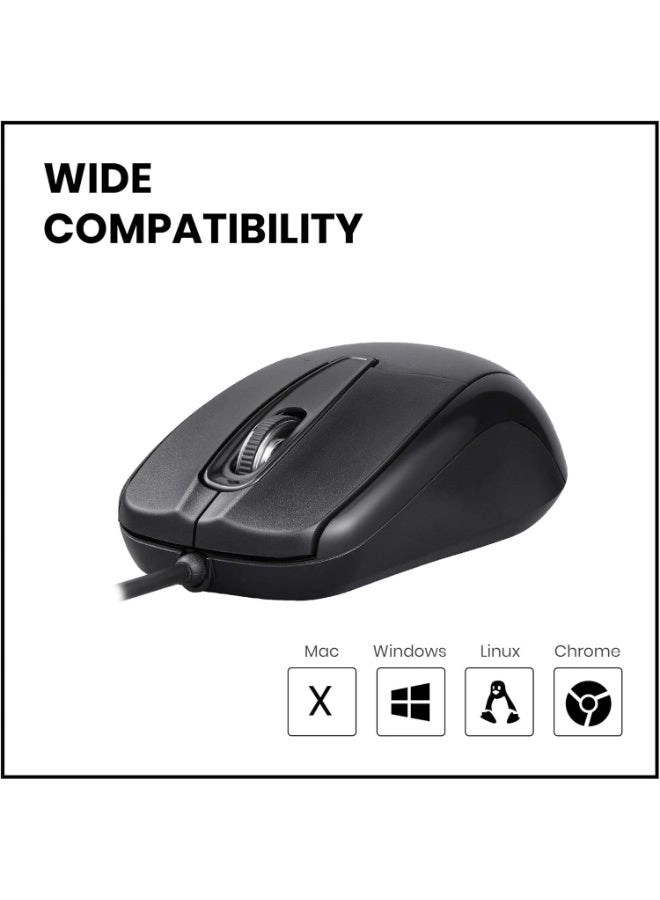 PERIMICE-209 3-Button Optical Mouse - USB