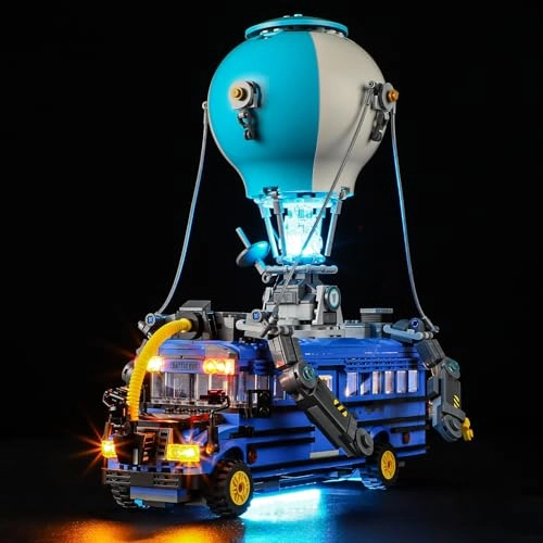 2.0 Light Kit - for Lego-Battle Bus Compatible with Lego Fortnite 77073