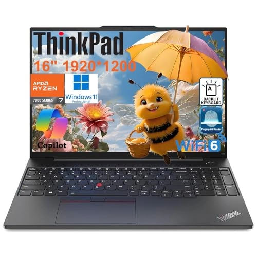 ThinkPad E16 G2 - 16'' Ryzen 7 7735HS 32GB DDR5 1TB SSD