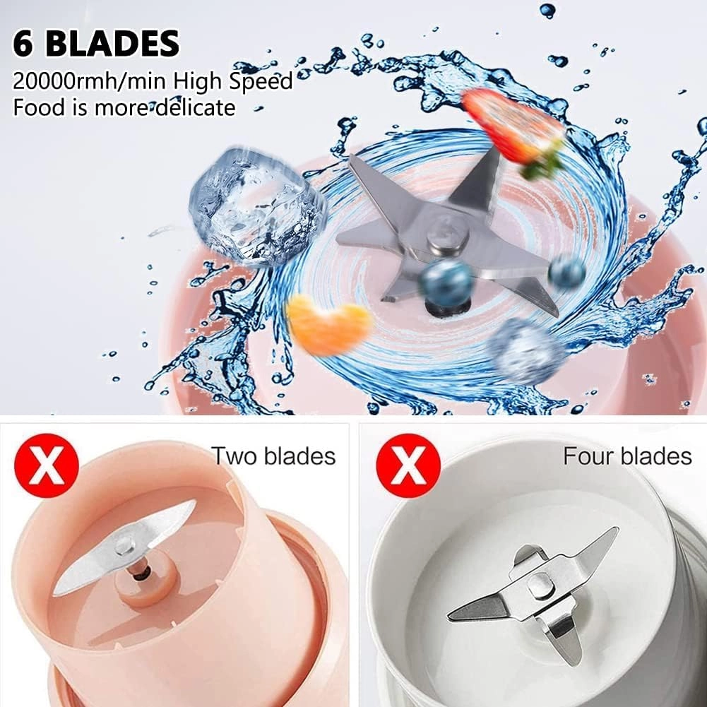 Fruit Juice Mixer - USB Rechargeable Portable Personal Mini