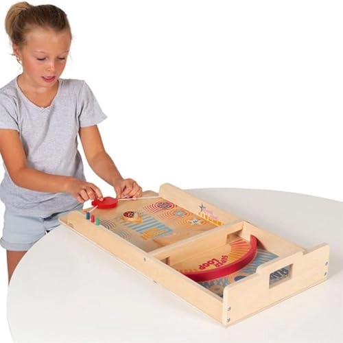 Retro Wooden Paddles Game - 6 years and up 4 pieces