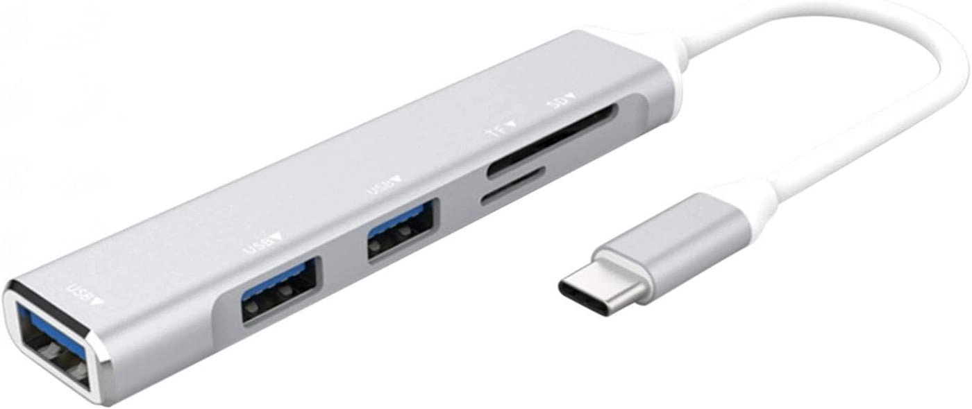 USB C Hub Multiport Adapter - 3 Port USB 3.0 Black