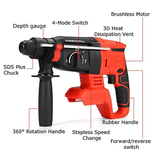Demolition Hammer - Brushless 21V 2 x battery