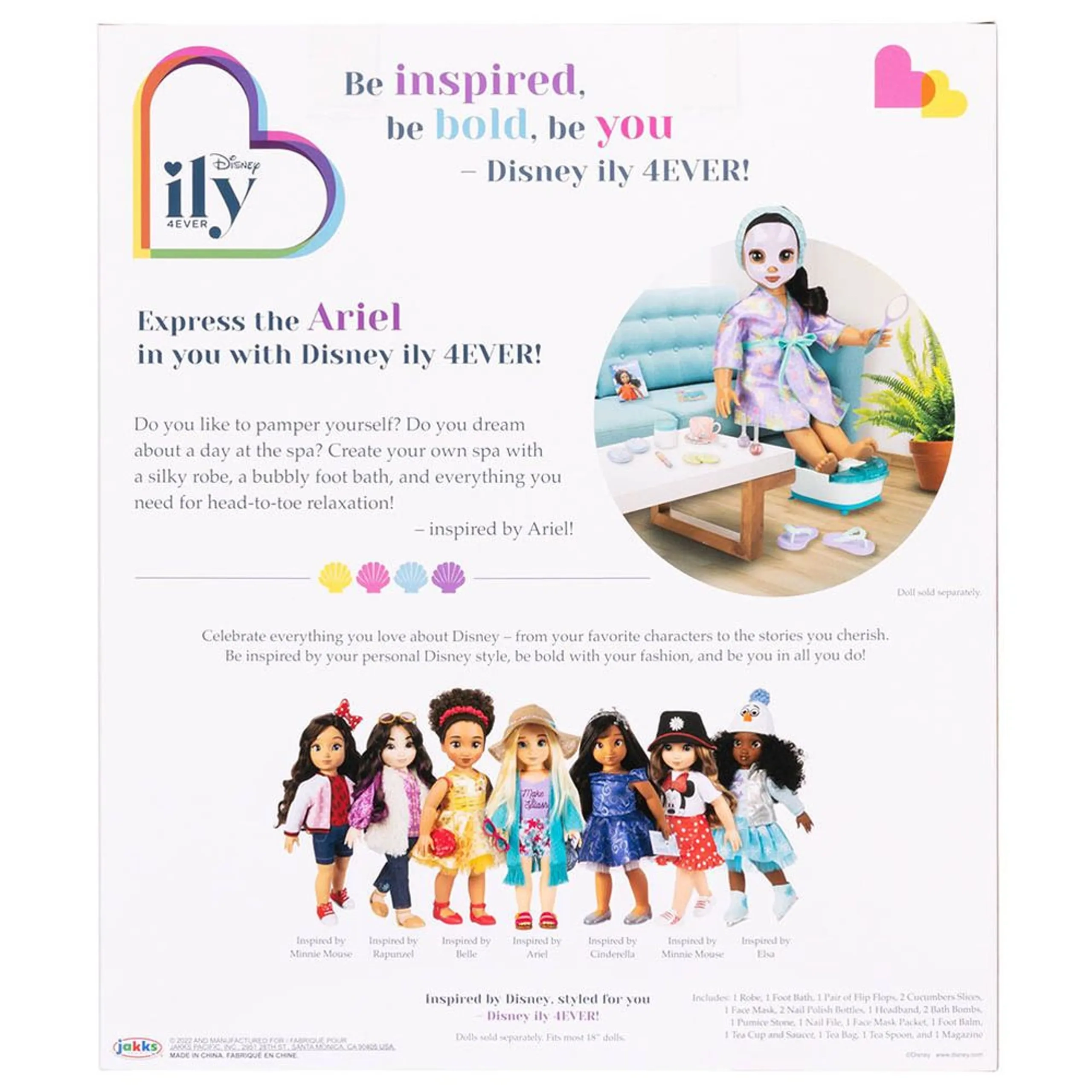 Ily Ariel Inspired Deluxe Accessory Pack - 19 Pc