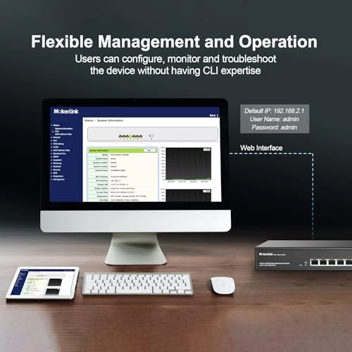 7*10G POE Managed 8-Ports