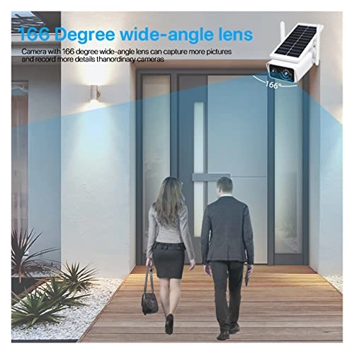 Outdoor Solar Security Camera 2K