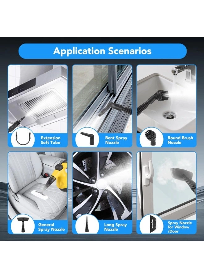 Portable Handheld Steam Cleaner - 4 bar 350 ml