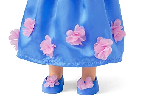 WellieWishers Doll - 14.5-inch Princess in Bloom Outfit Ages 4+