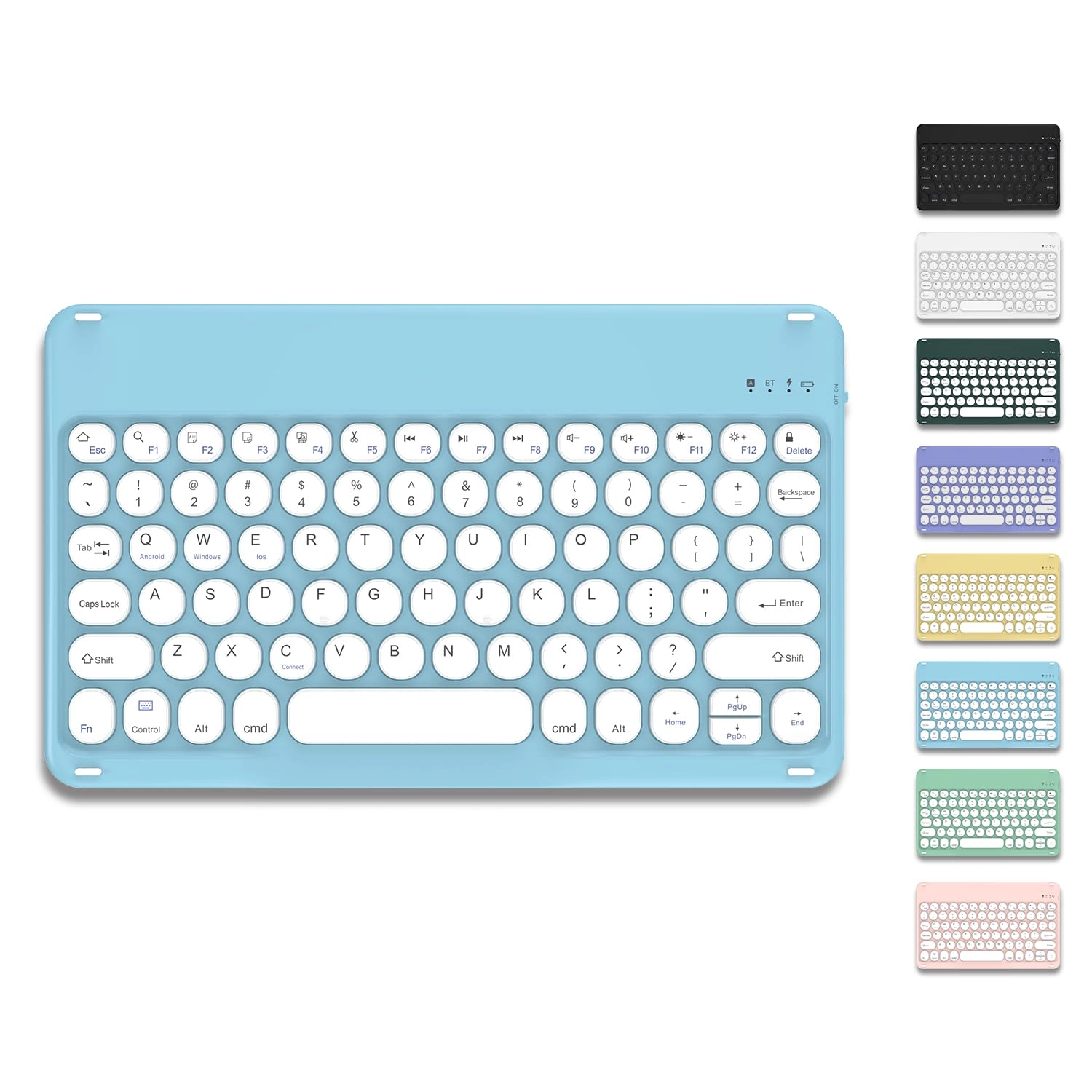 Levada Wireless Bluetooth Rechargeable Keyboard - QWERTY Bluetooth