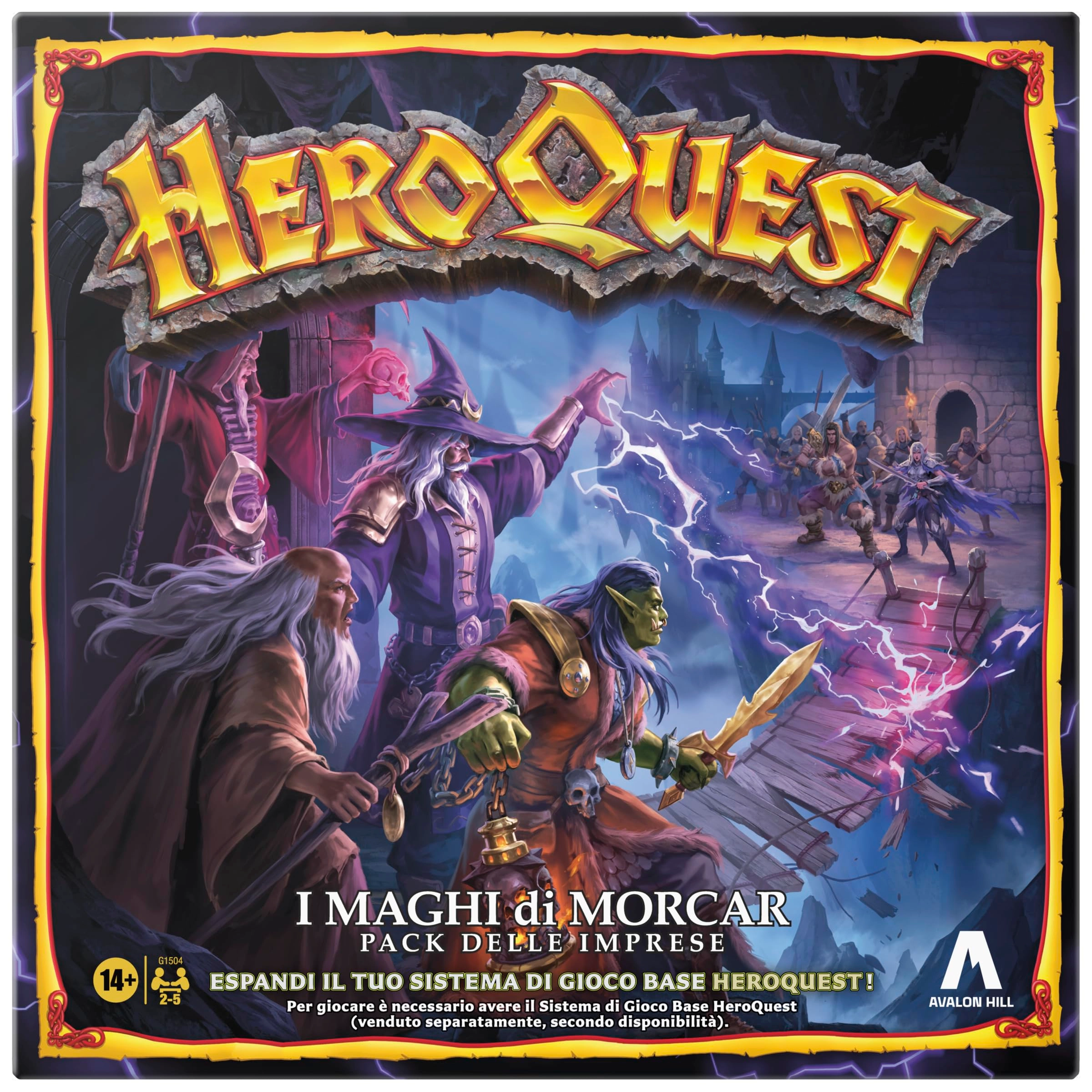 Avalon Hill HeroQuest: Wizards of Morcar Quest Pack