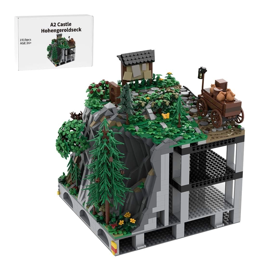 Thinkizen Hohengeroldseck Castle - 1919 pcs