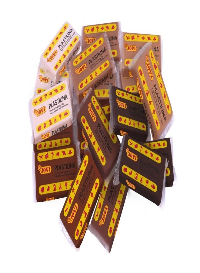 Plastilina - Non-Drying Modelling Clay 50g 18pcs.