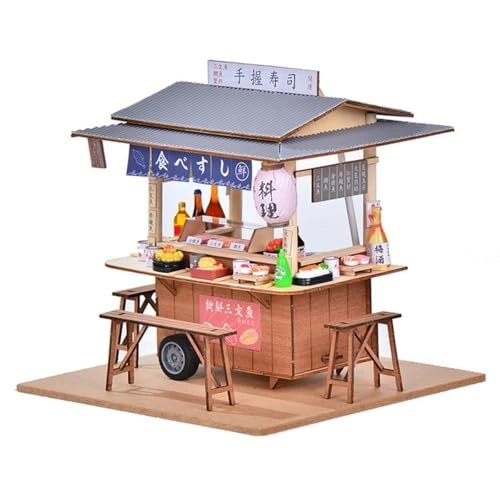 Gibbon Sushi Shop - Vintage Japanese