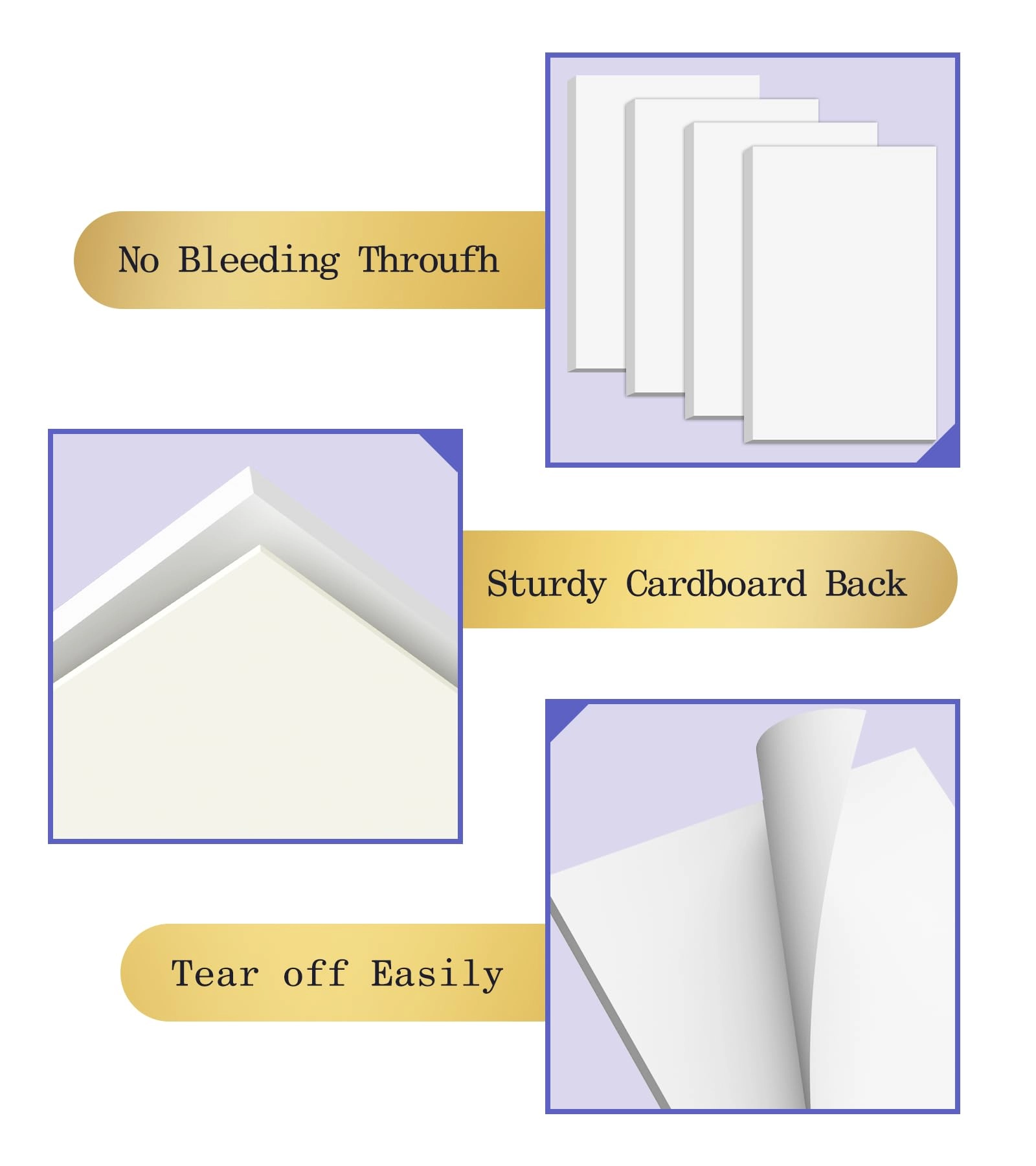 A7 Pocket Notepad - Blank 50 Sheets